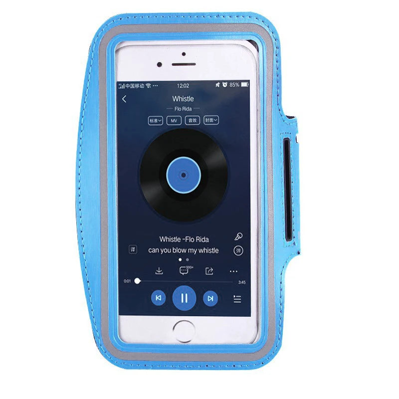 Nova Corrida Esportes Caso Do Telefone Braço Banda Para Iphone 15 14 Pro Max Xr 6 7 8 plus Samsung Nota 20 10 S9 Capacidade Máxima De 7 Polegadas
