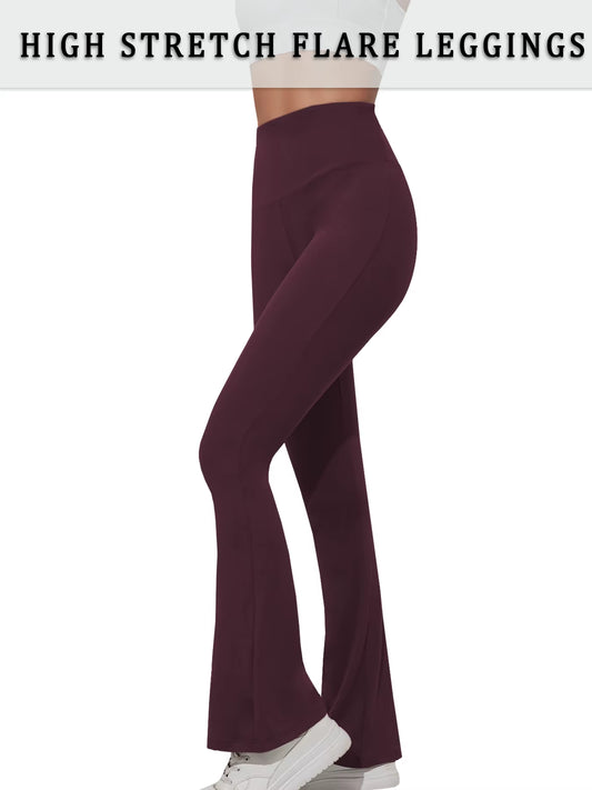 Calça Feminina Super Macia, Cintura Alta, Controle De Barriga, Treino, Yoga, Push Up, Academia, Fitness, Leggings Longas, Sino