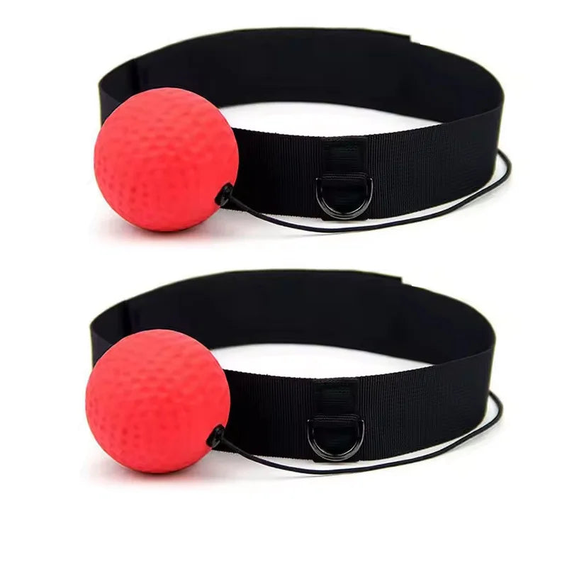 Bola De Treinamento De Boxe Criança Caixa Bola Único Jogo Com Bandana Interação Pai-Filho Bola Reflexo De Boxe Para Perfuração De Reação