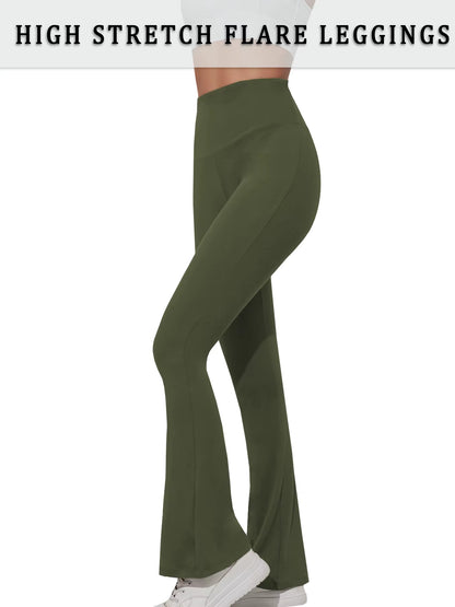 Calça Feminina Super Macia, Cintura Alta, Controle De Barriga, Treino, Yoga, Push Up, Academia, Fitness, Leggings Longas, Sino
