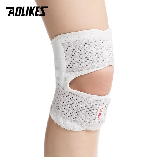 Aolikes 1 Pçs Fitness Correndo Ciclismo Joelheiras Suporte Esporte Compressão Cotovelo Joelheira Manga Para Basquete Vôlei