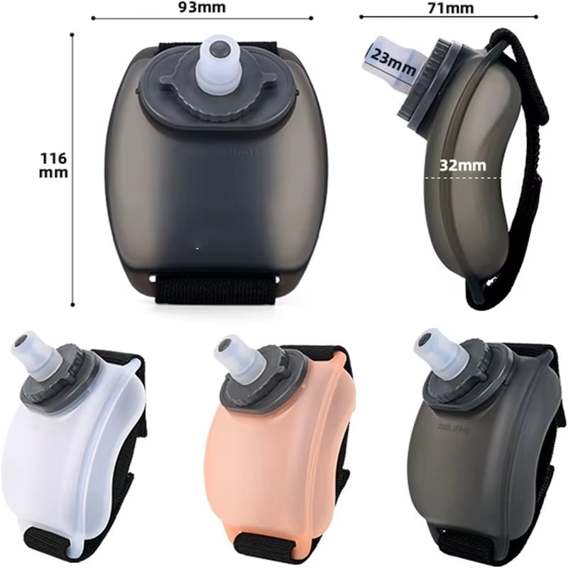 Garrafa De Água Portátil Para Corrida, Ajustável, Pequena Garrafa Esportiva, Para Esportes Ao Ar Livre, Ciclismo, Maratona