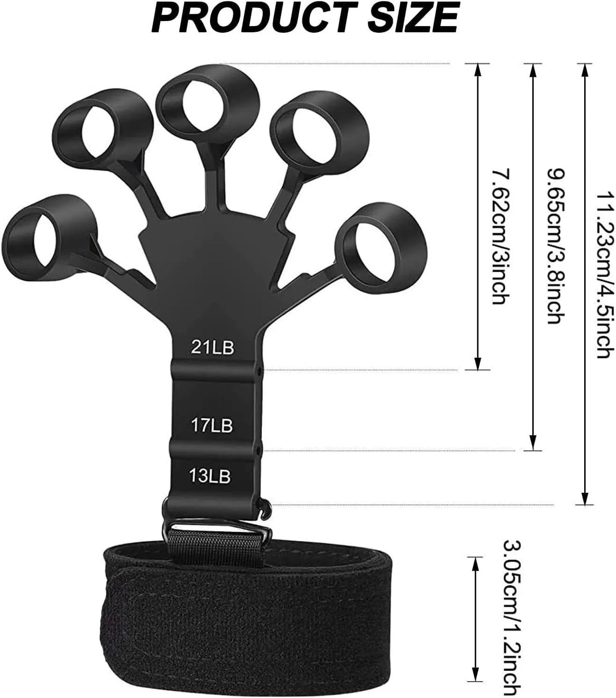 Hand grip ajustável com 6 níveis de resistência – MoveForça