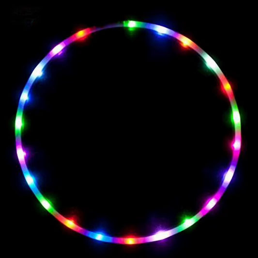 Argola Esportiva Com Luz Led, Aro De Ginástica Colorido Para Show De Arte, Aro Fitness Feminino, Peso Solto, Equipamento Fitness Para Academia Em Casa