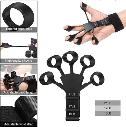 Hand grip ajustável com 6 níveis de resistência – MoveForça