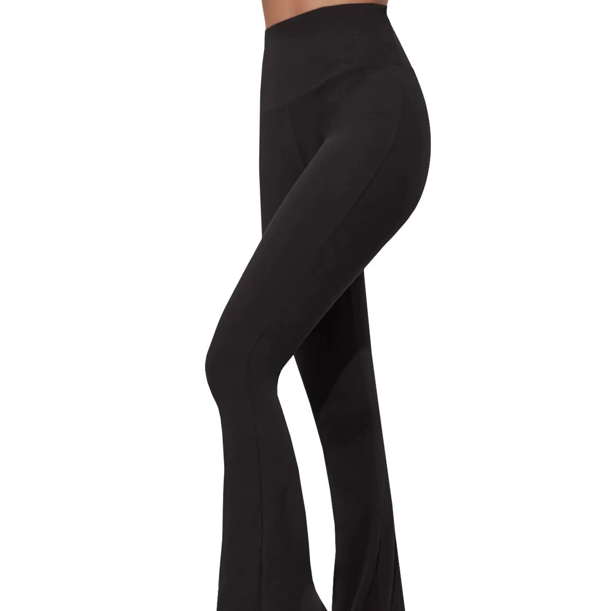 Calça Feminina Super Macia, Cintura Alta, Controle De Barriga, Treino, Yoga, Push Up, Academia, Fitness, Leggings Longas, Sino