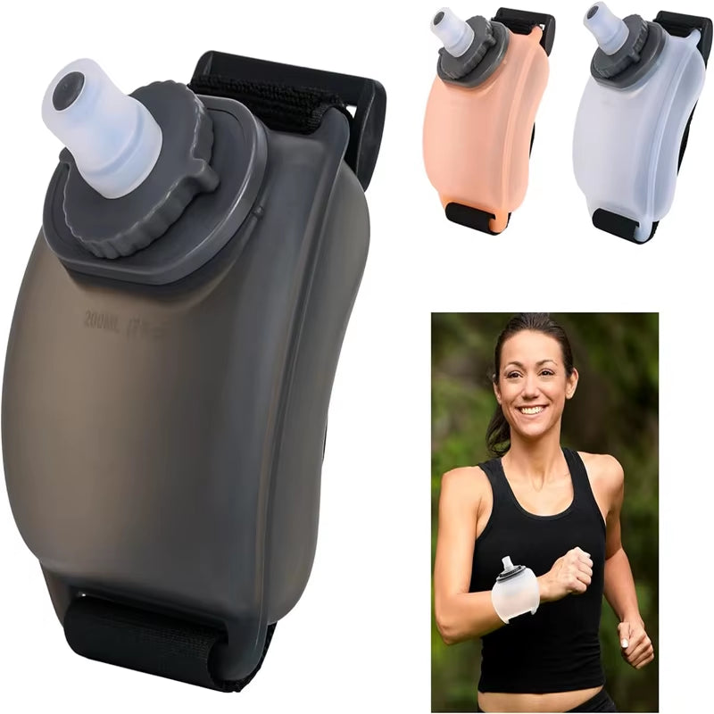 Garrafa De Água Portátil Para Corrida, Ajustável, Pequena Garrafa Esportiva, Para Esportes Ao Ar Livre, Ciclismo, Maratona