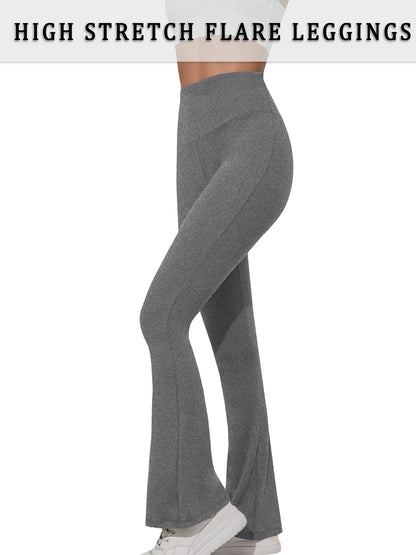 Calça Feminina Super Macia, Cintura Alta, Controle De Barriga, Treino, Yoga, Push Up, Academia, Fitness, Leggings Longas, Sino