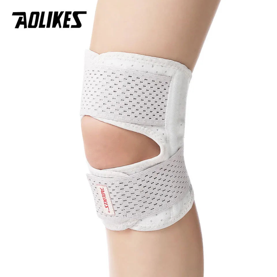 Aolikes 1 Pçs Fitness Correndo Ciclismo Joelheiras Suporte Esporte Compressão Cotovelo Joelheira Manga Para Basquete Vôlei