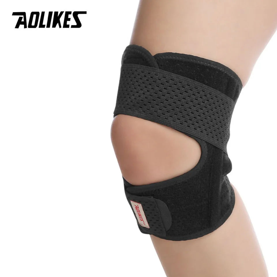 Aolikes 1 Pçs Fitness Correndo Ciclismo Joelheiras Suporte Esporte Compressão Cotovelo Joelheira Manga Para Basquete Vôlei