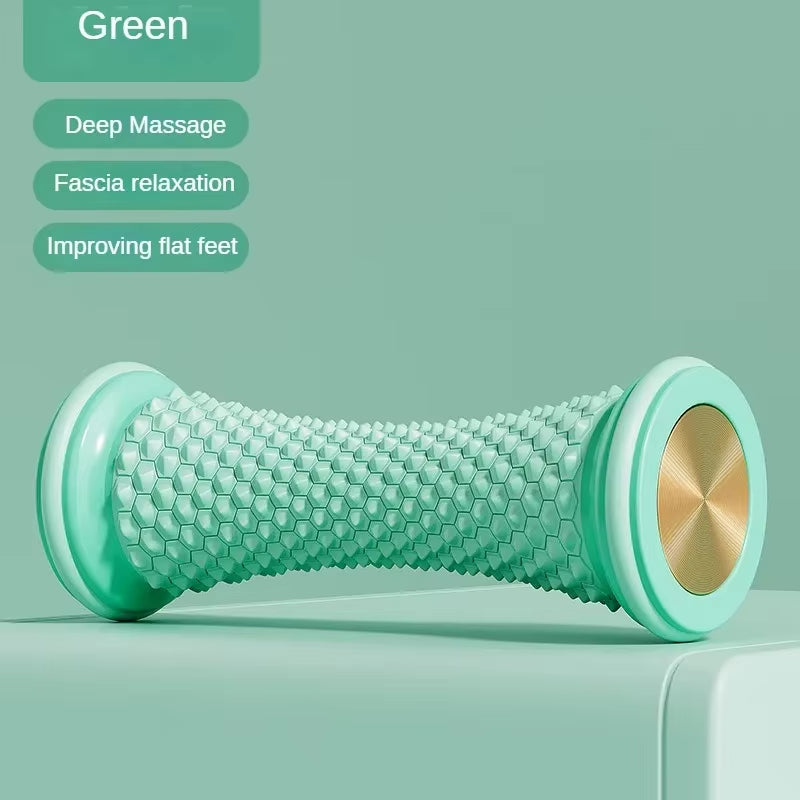 Massageador De Pés E Pernas Ergonômico Para Yoga E Fitness Em Casa, Com Rolo Para Fáscia Plantar E Placa De Pressão Digital Para Relaxamento Muscular Profundo