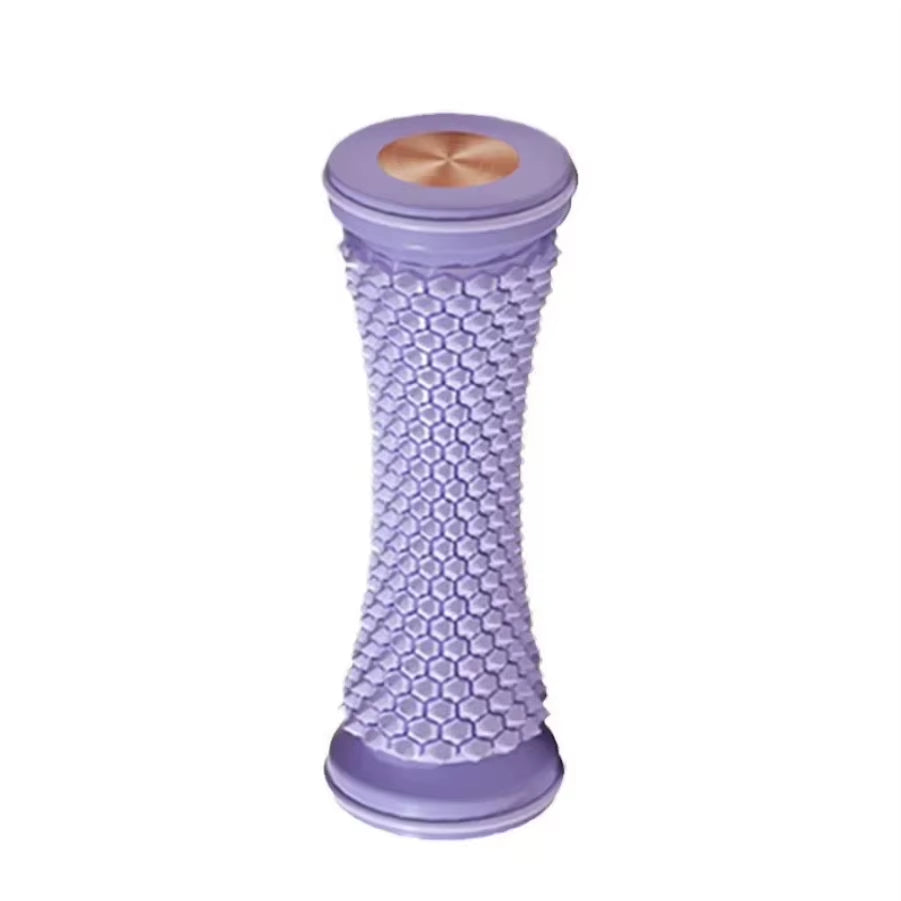 Massageador De Pés E Pernas Ergonômico Para Yoga E Fitness Em Casa, Com Rolo Para Fáscia Plantar E Placa De Pressão Digital Para Relaxamento Muscular Profundo