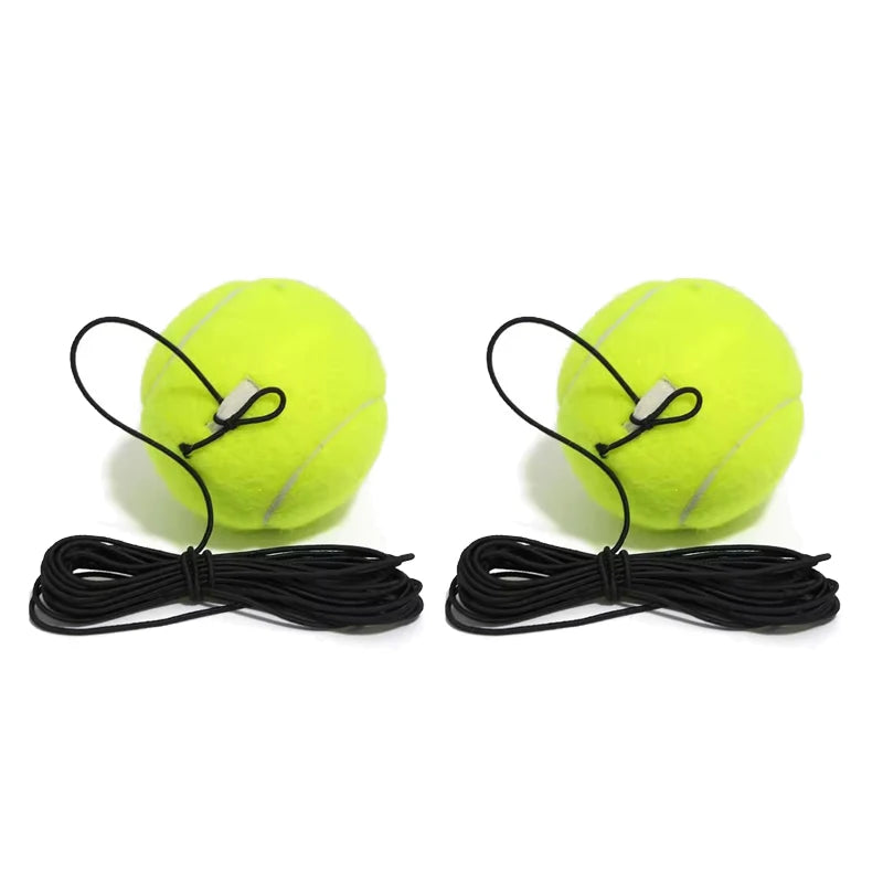Professional Tennis Training Aid with Heavy-Duty Base and Elastic Rope Ball for Self-Practice and Sparring