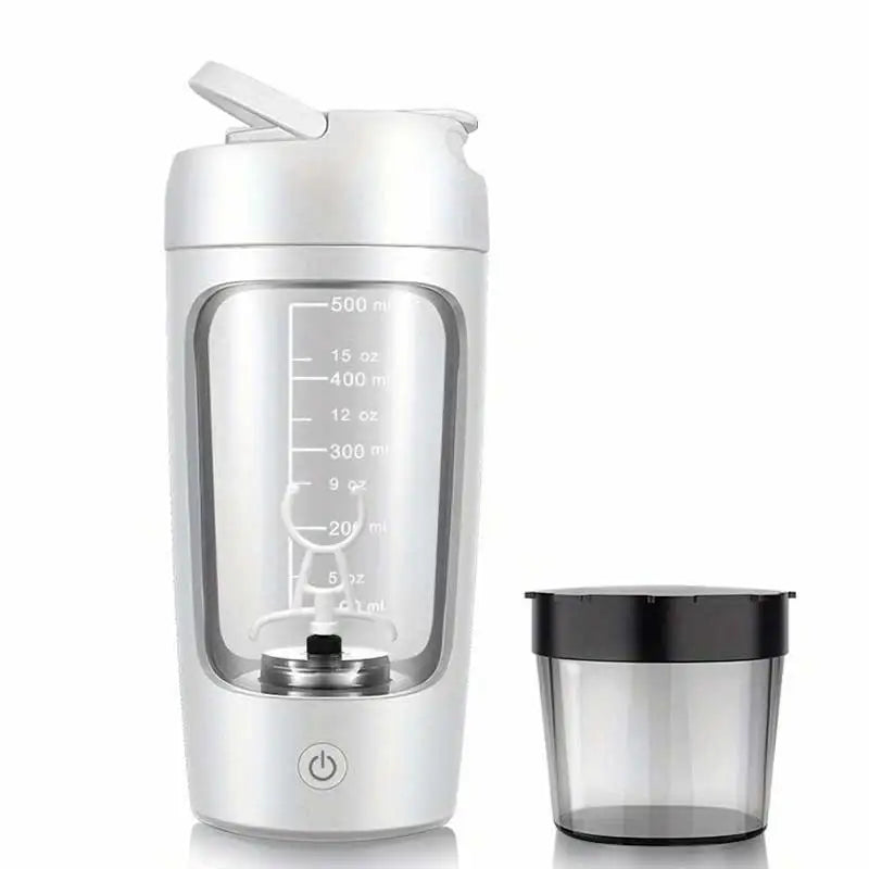 500Ml Elétrica Proteína Em Pó Copo De Mistura Automático Shaker Garrafa Misturador Shake Garrafa Leite Café Liquidificador Chaleira Para Ginásio Ao Ar Livre