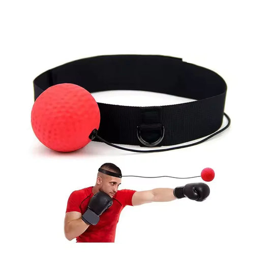 Bola De Treinamento De Boxe Criança Caixa Bola Único Jogo Com Bandana Interação Pai-Filho Bola Reflexo De Boxe Para Perfuração De Reação