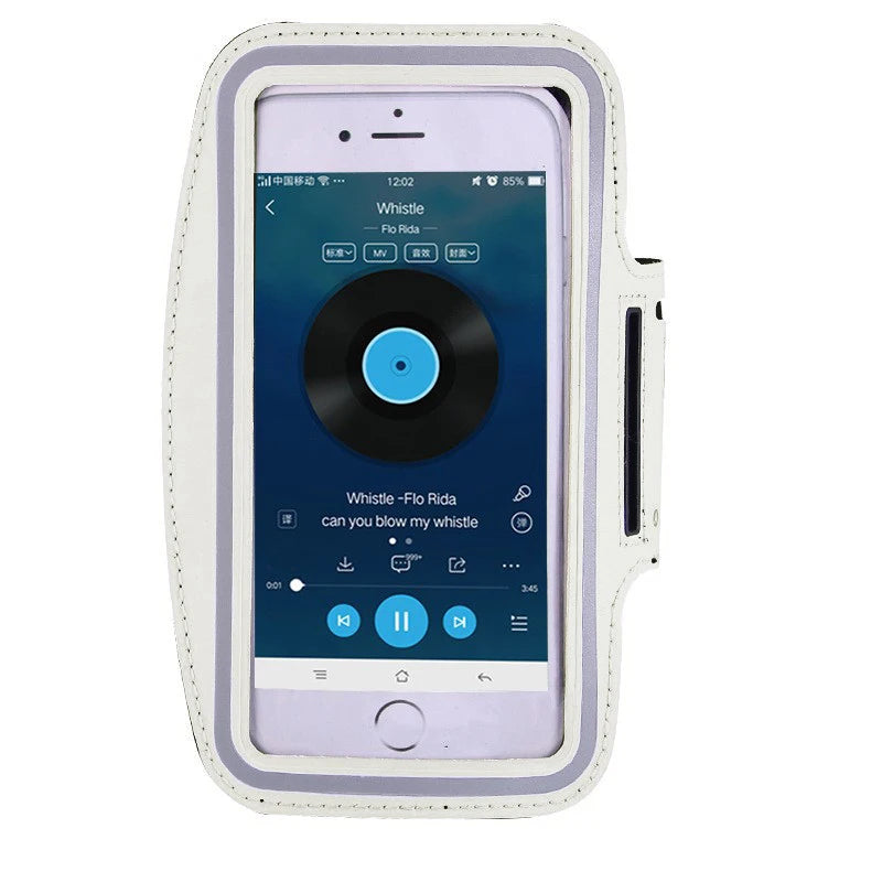 Nova Corrida Esportes Caso Do Telefone Braço Banda Para Iphone 15 14 Pro Max Xr 6 7 8 plus Samsung Nota 20 10 S9 Capacidade Máxima De 7 Polegadas