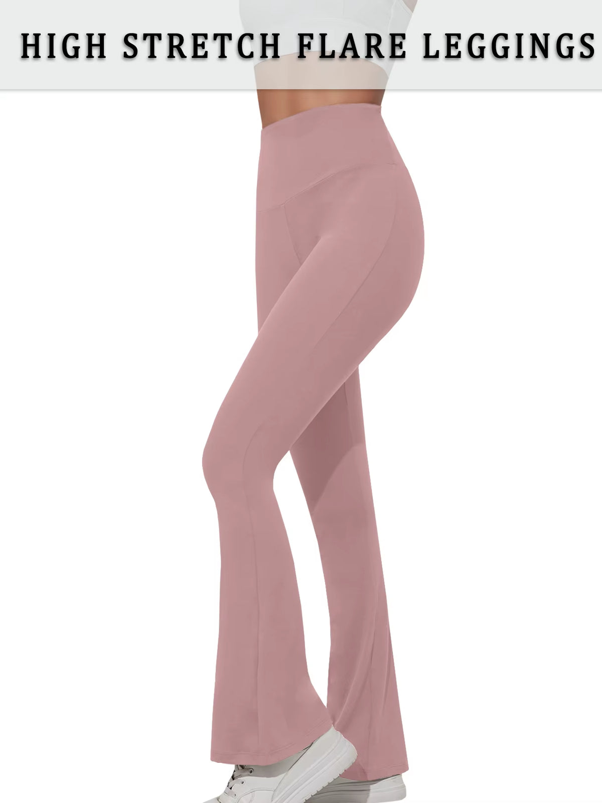 Calça Feminina Super Macia, Cintura Alta, Controle De Barriga, Treino, Yoga, Push Up, Academia, Fitness, Leggings Longas, Sino