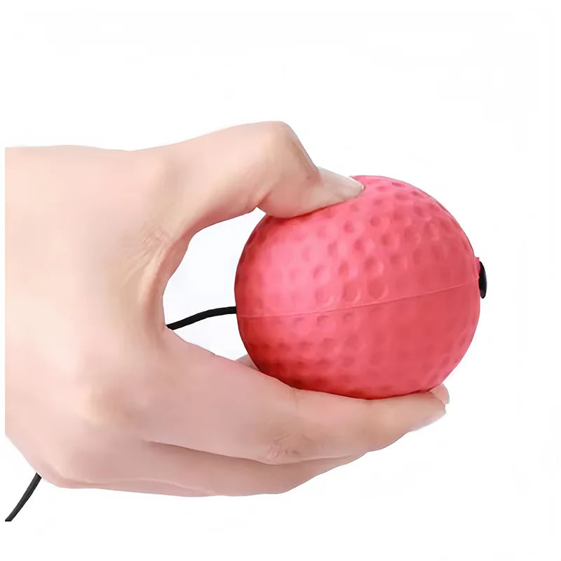 Bola De Treinamento De Boxe Criança Caixa Bola Único Jogo Com Bandana Interação Pai-Filho Bola Reflexo De Boxe Para Perfuração De Reação