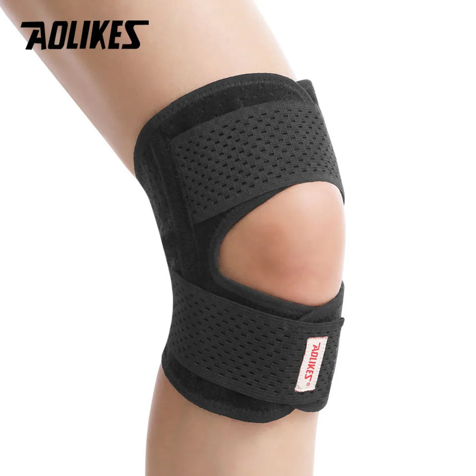Aolikes 1 Pçs Fitness Correndo Ciclismo Joelheiras Suporte Esporte Compressão Cotovelo Joelheira Manga Para Basquete Vôlei
