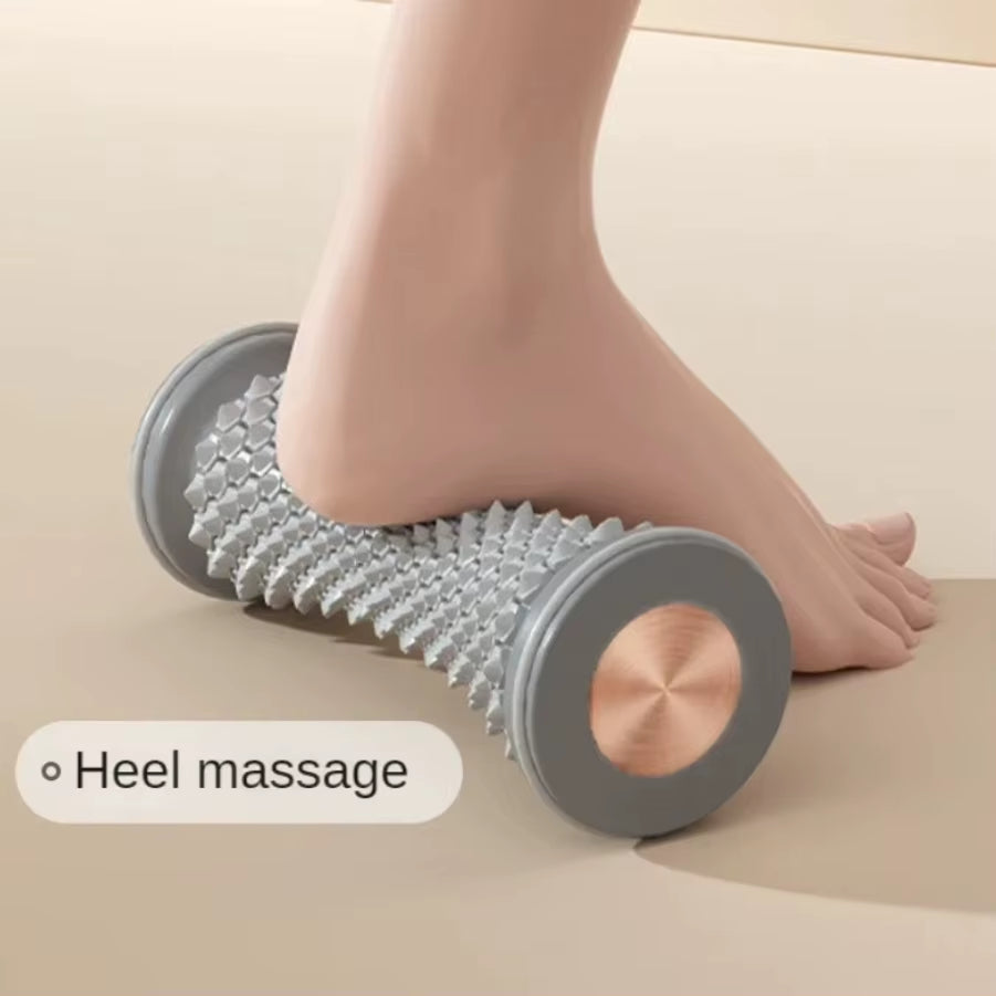 Massageador De Pés E Pernas Ergonômico Para Yoga E Fitness Em Casa, Com Rolo Para Fáscia Plantar E Placa De Pressão Digital Para Relaxamento Muscular Profundo