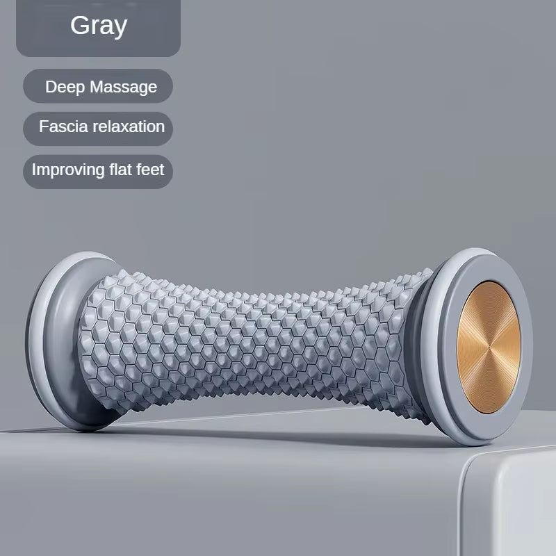 Massageador De Pés E Pernas Ergonômico Para Yoga E Fitness Em Casa, Com Rolo Para Fáscia Plantar E Placa De Pressão Digital Para Relaxamento Muscular Profundo