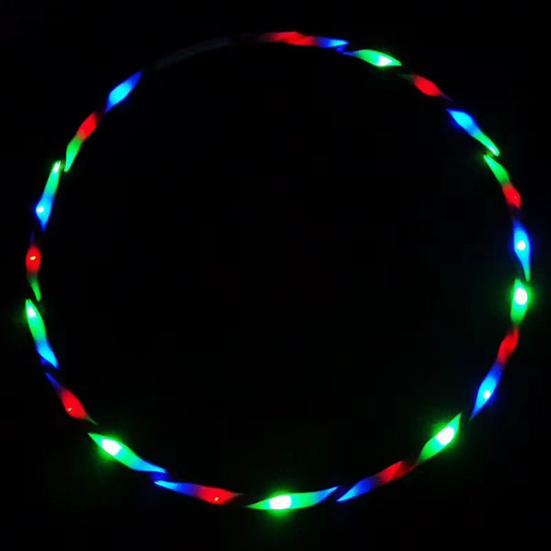 Argola Esportiva Com Luz Led, Aro De Ginástica Colorido Para Show De Arte, Aro Fitness Feminino, Peso Solto, Equipamento Fitness Para Academia Em Casa