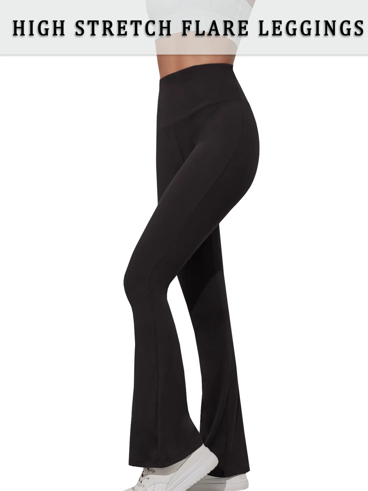 Calça Feminina Super Macia, Cintura Alta, Controle De Barriga, Treino, Yoga, Push Up, Academia, Fitness, Leggings Longas, Sino