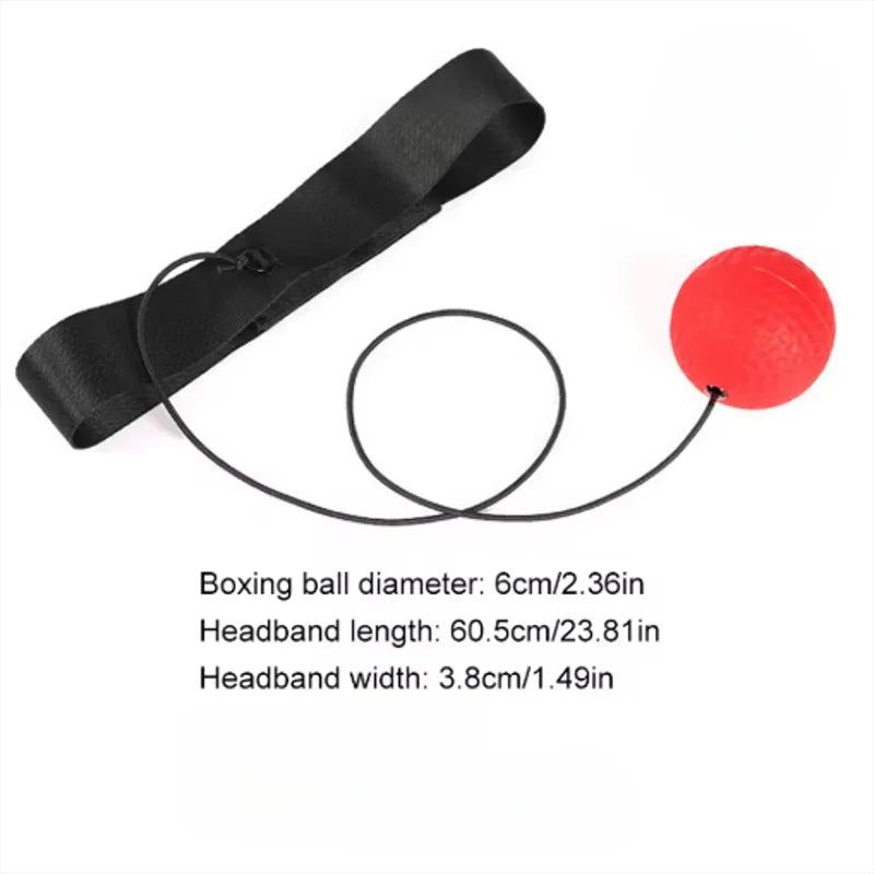 Bola De Treinamento De Boxe Criança Caixa Bola Único Jogo Com Bandana Interação Pai-Filho Bola Reflexo De Boxe Para Perfuração De Reação