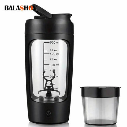 500Ml Elétrica Proteína Em Pó Copo De Mistura Automático Shaker Garrafa Misturador Shake Garrafa Leite Café Liquidificador Chaleira Para Ginásio Ao Ar Livre